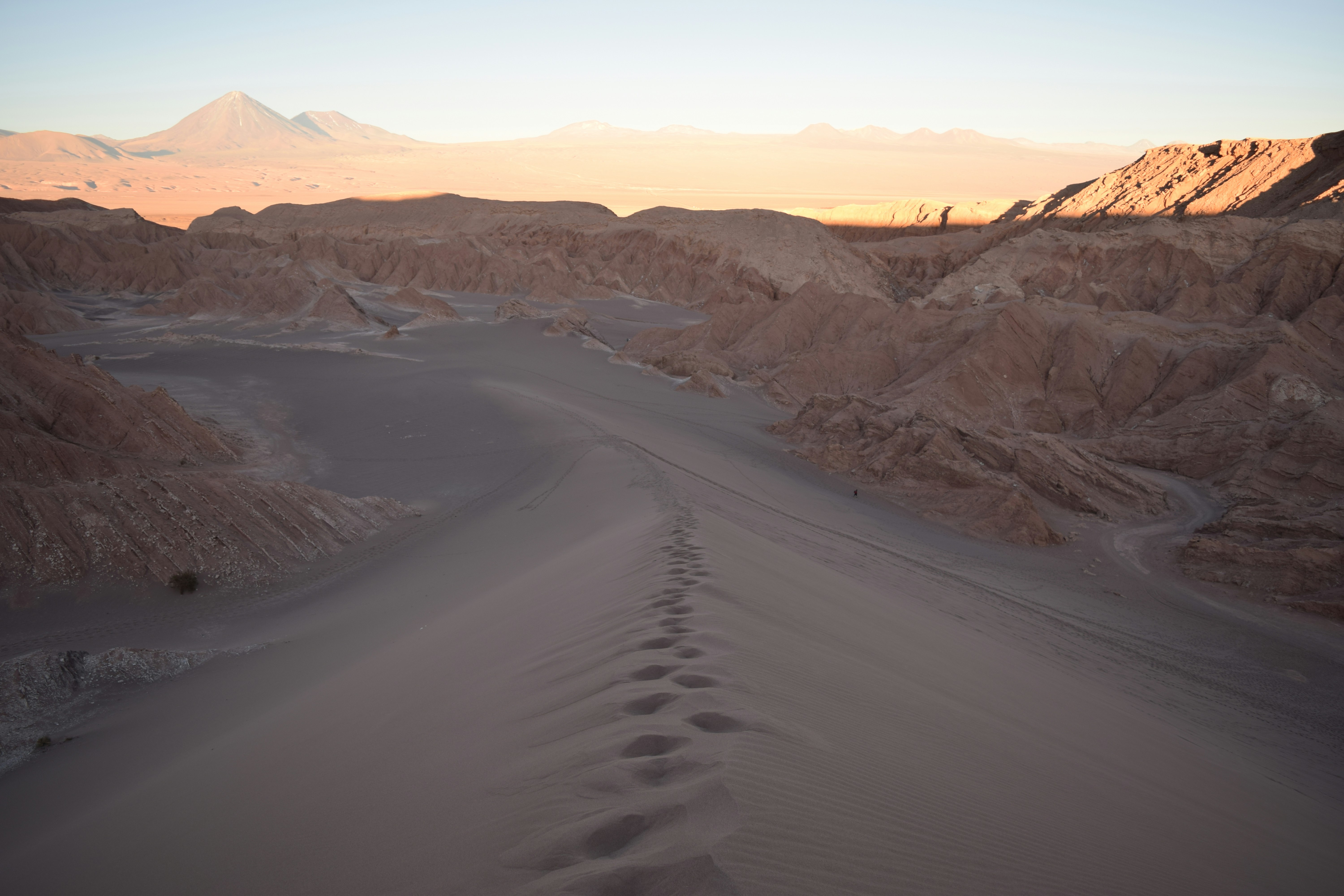 a large desert landscape