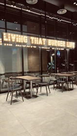 A clean, pest-free restaurant environment maintained through regular service.