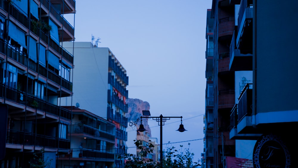 a group of buildings