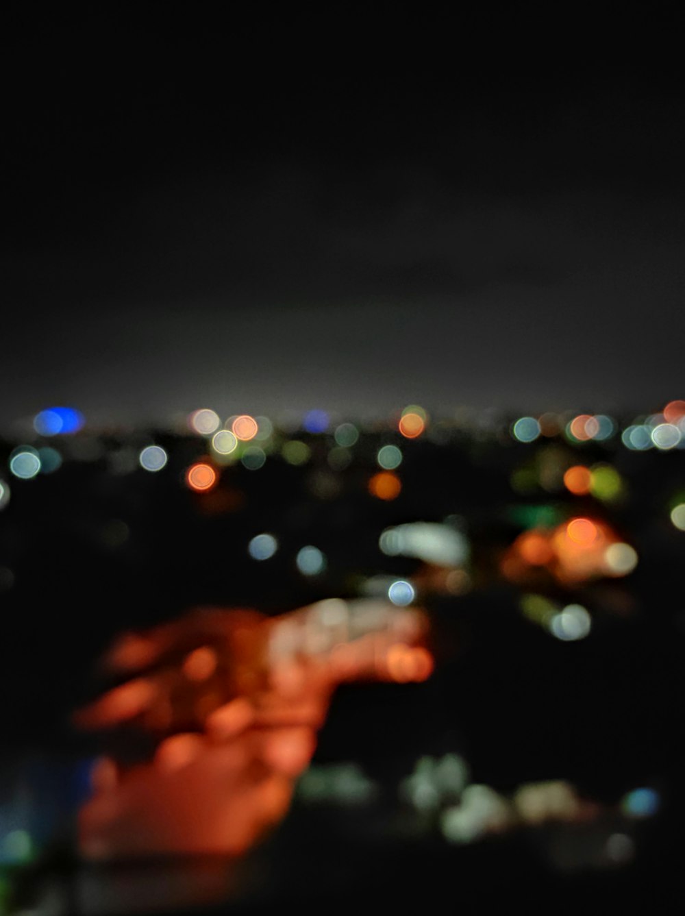 blurry image of a city