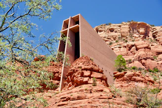 Chapel of the Holy Cross in the desert