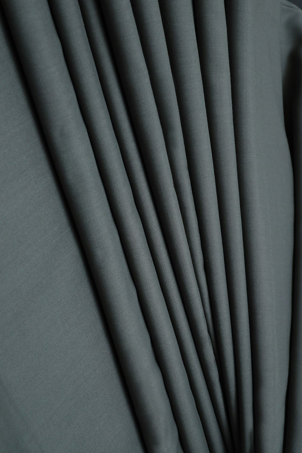 a close up of a grey fabric