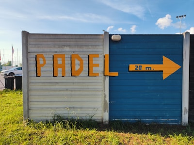 a blue shipping container