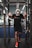 a man lifting weights