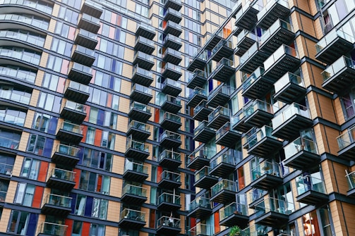 A stunning modern residential building showcasing innovative architecture.