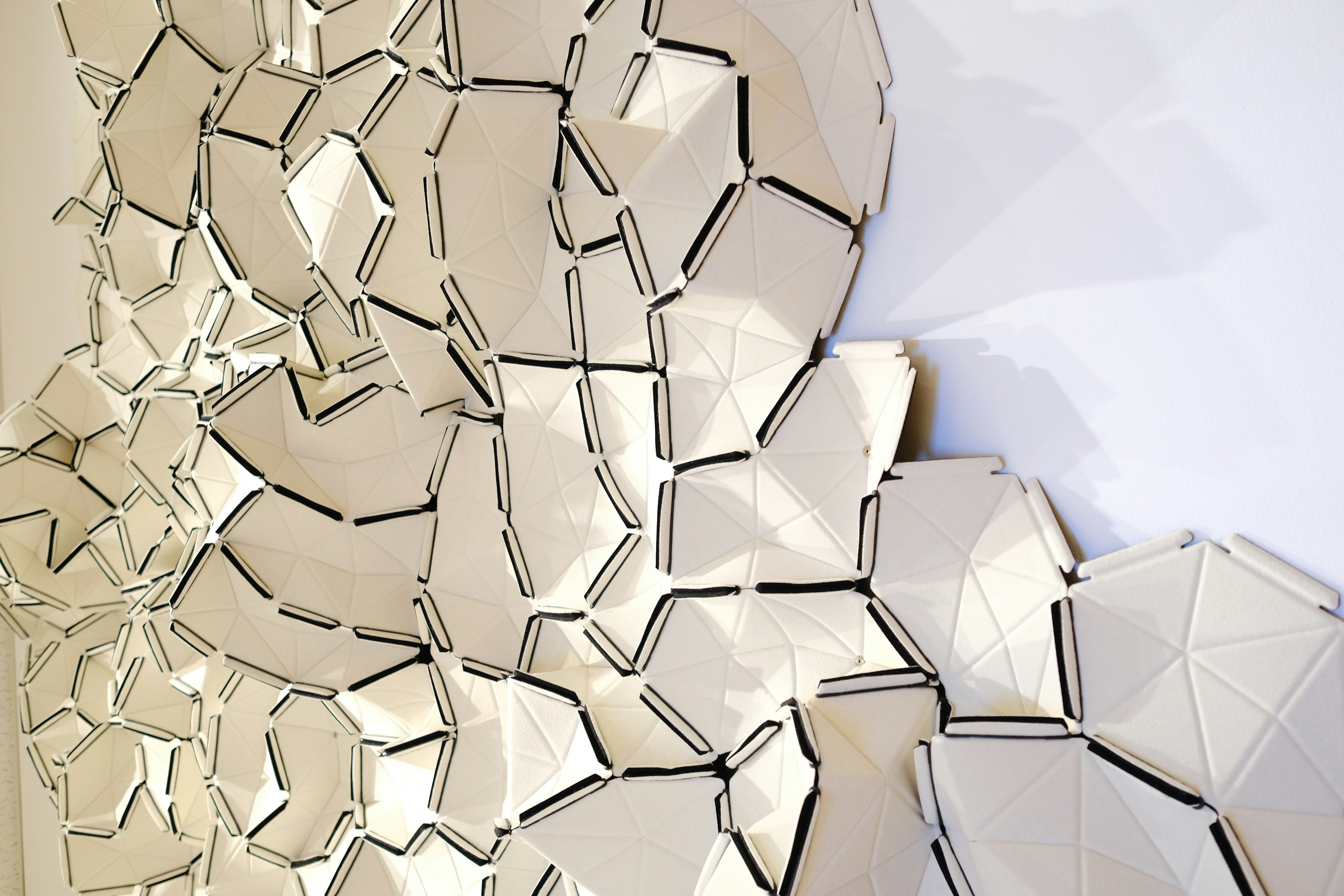 a close-up of a puzzle