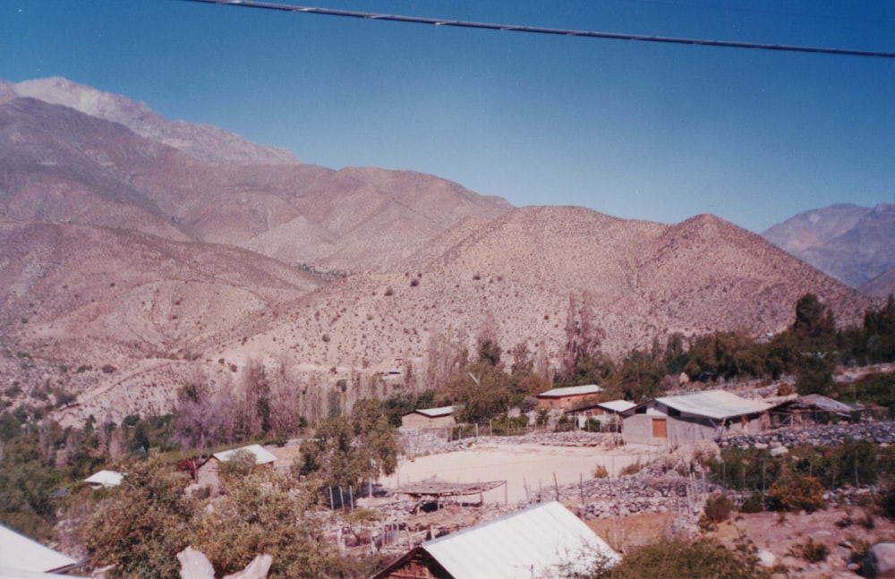 a town in the mountains