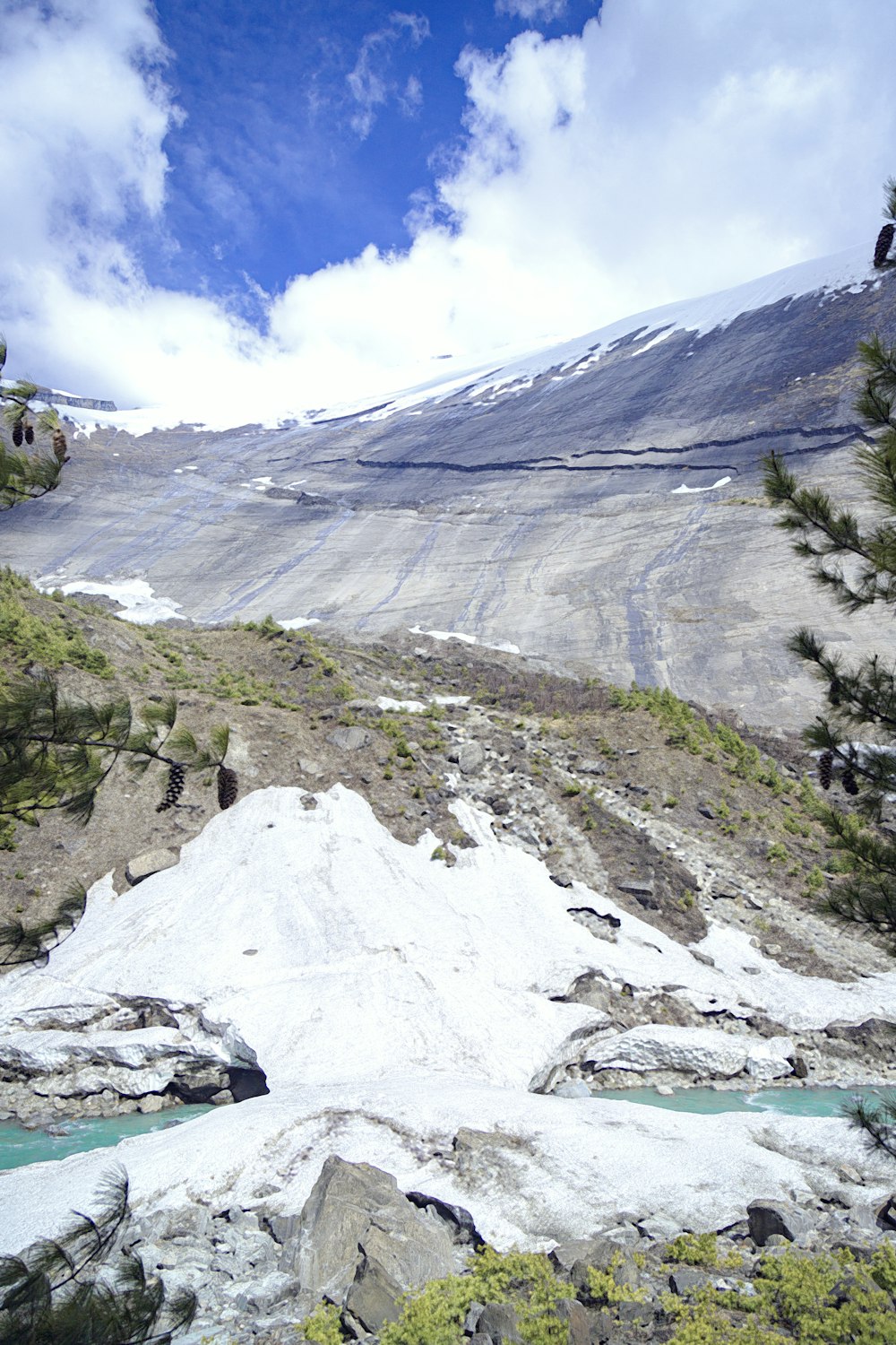 a river running through a valley