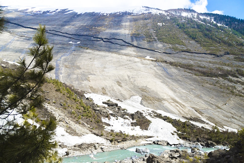 a river running through a valley