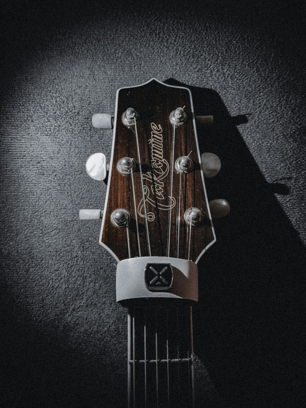 a guitar on a stand