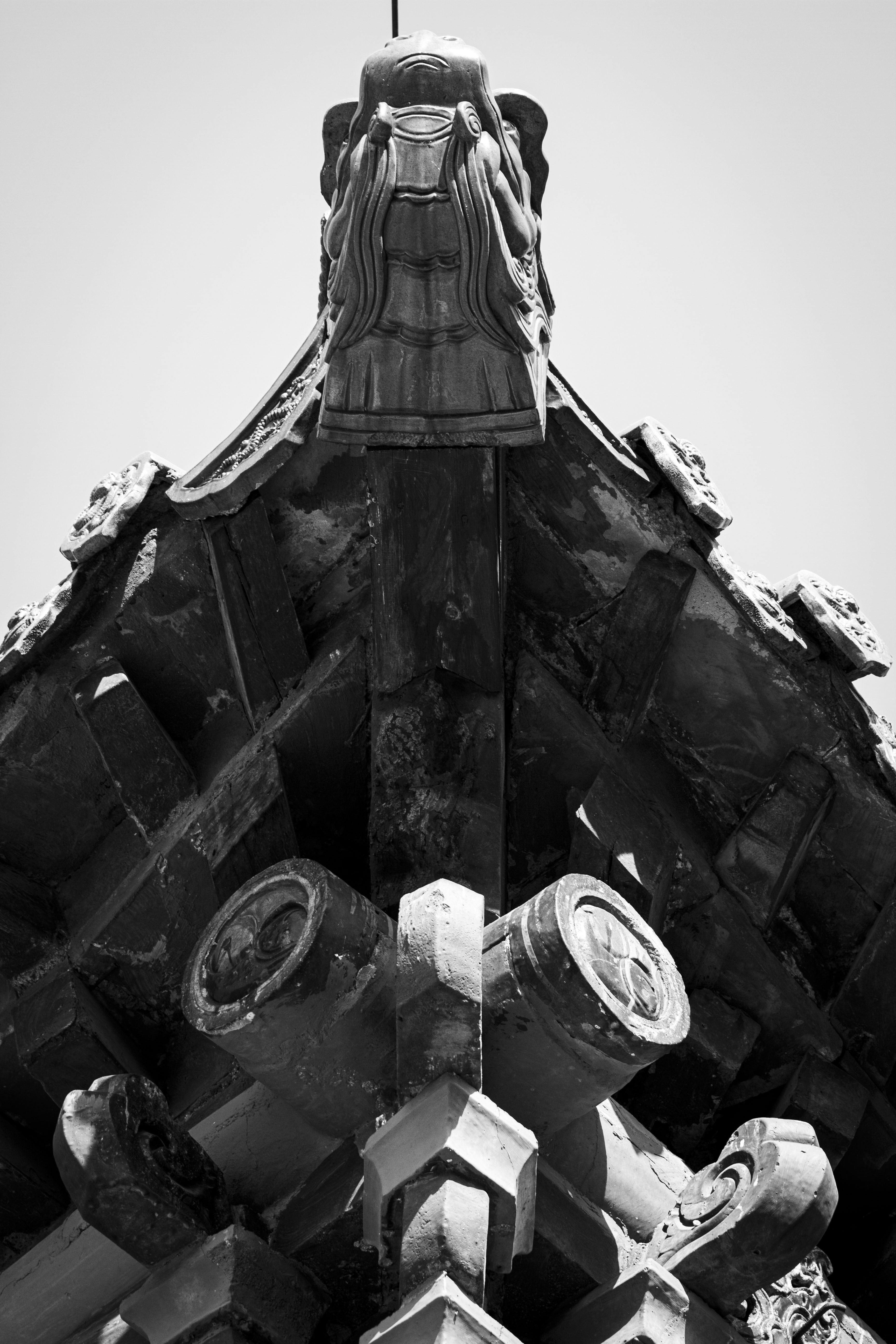 a large metal sculpture