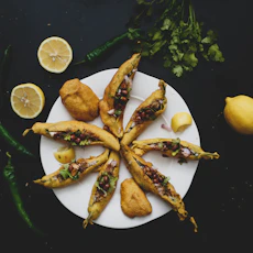a plate of food