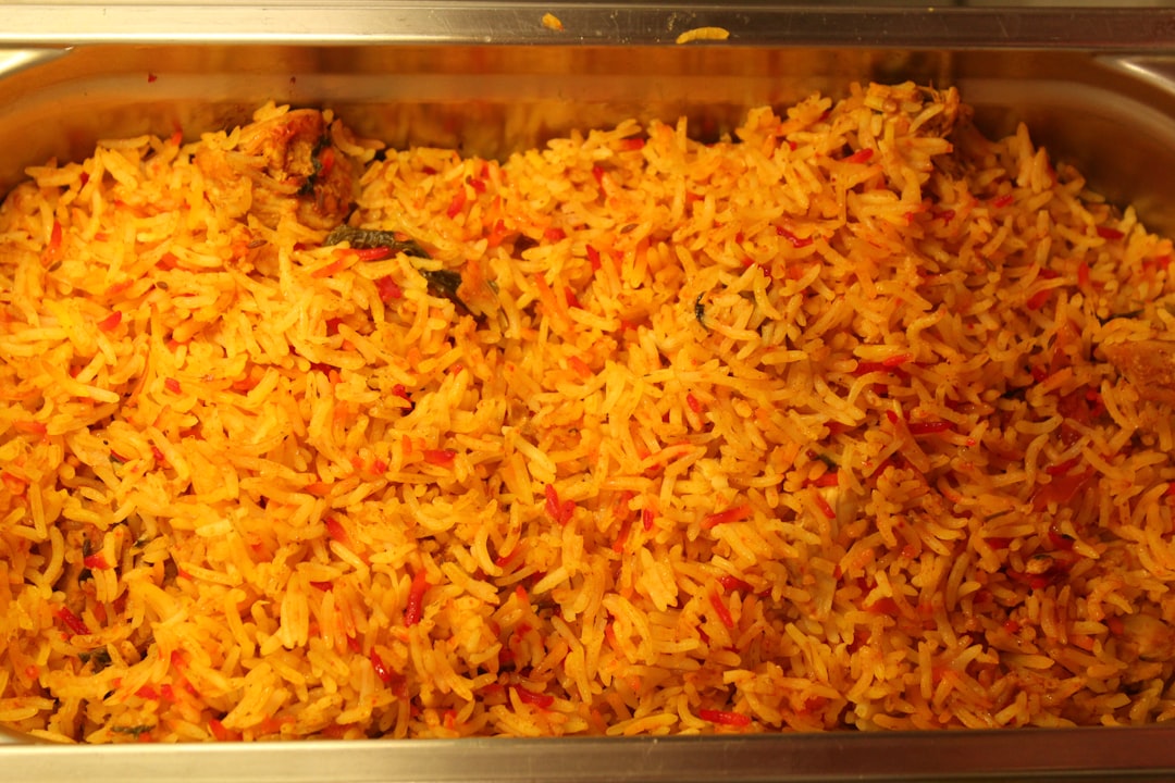 Jollof Rice with Chicken