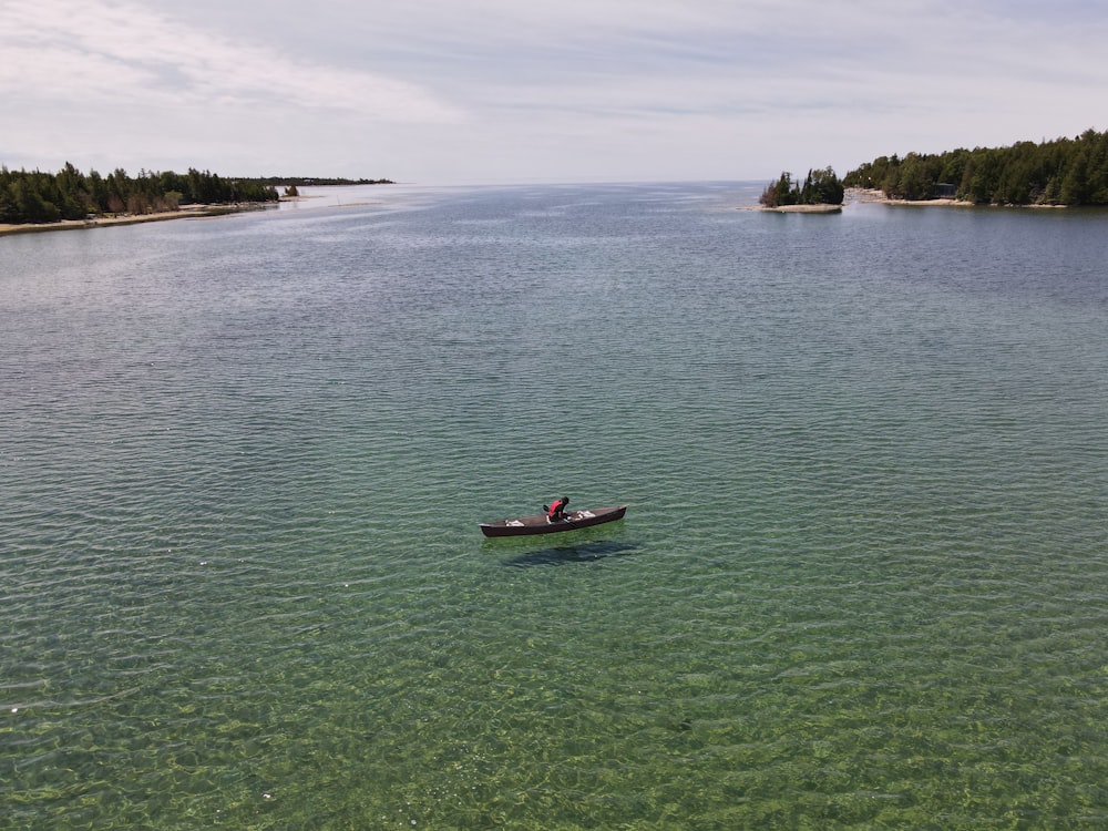 a boat on the water