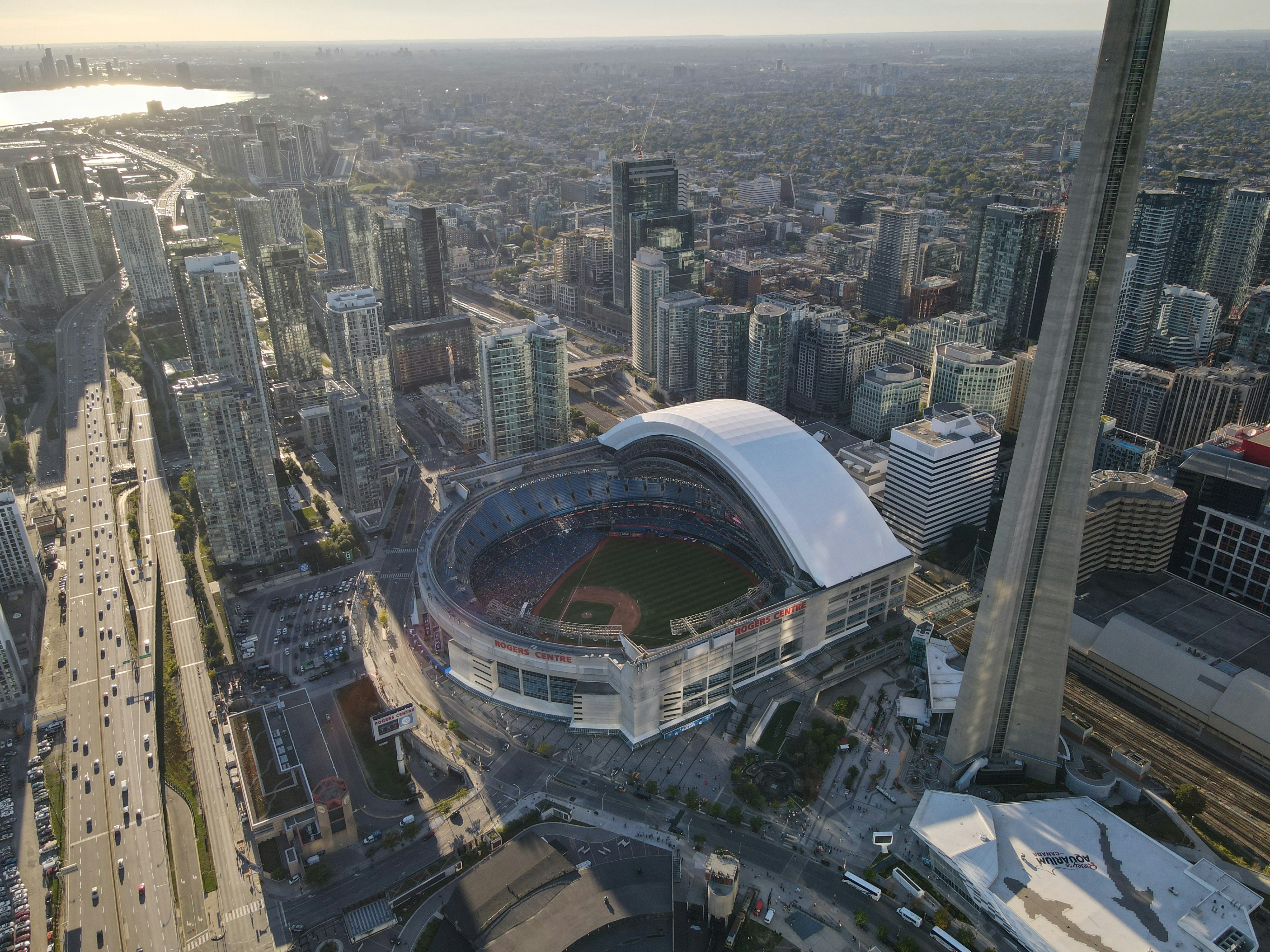 A large city landscape