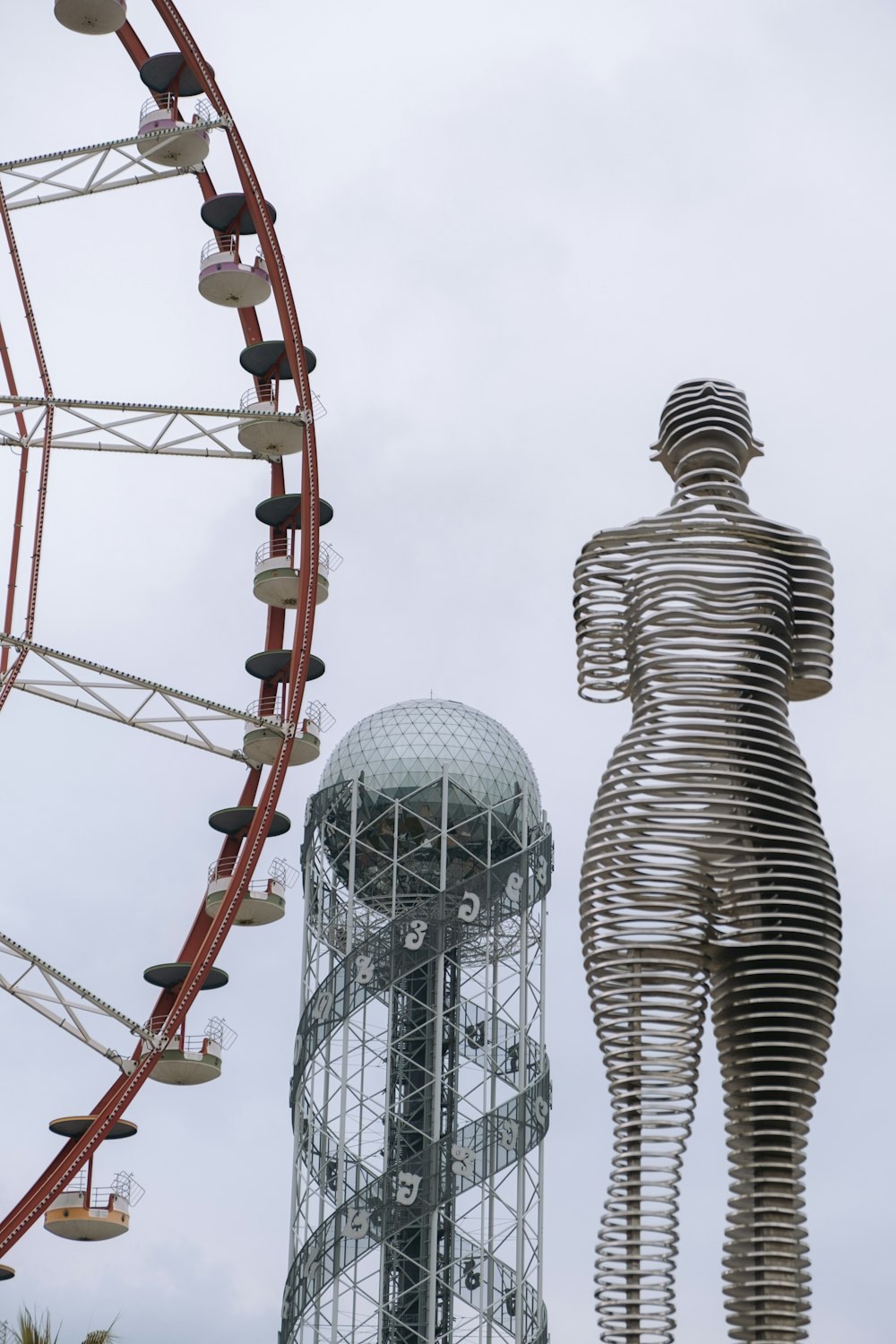 a large ferris wheel