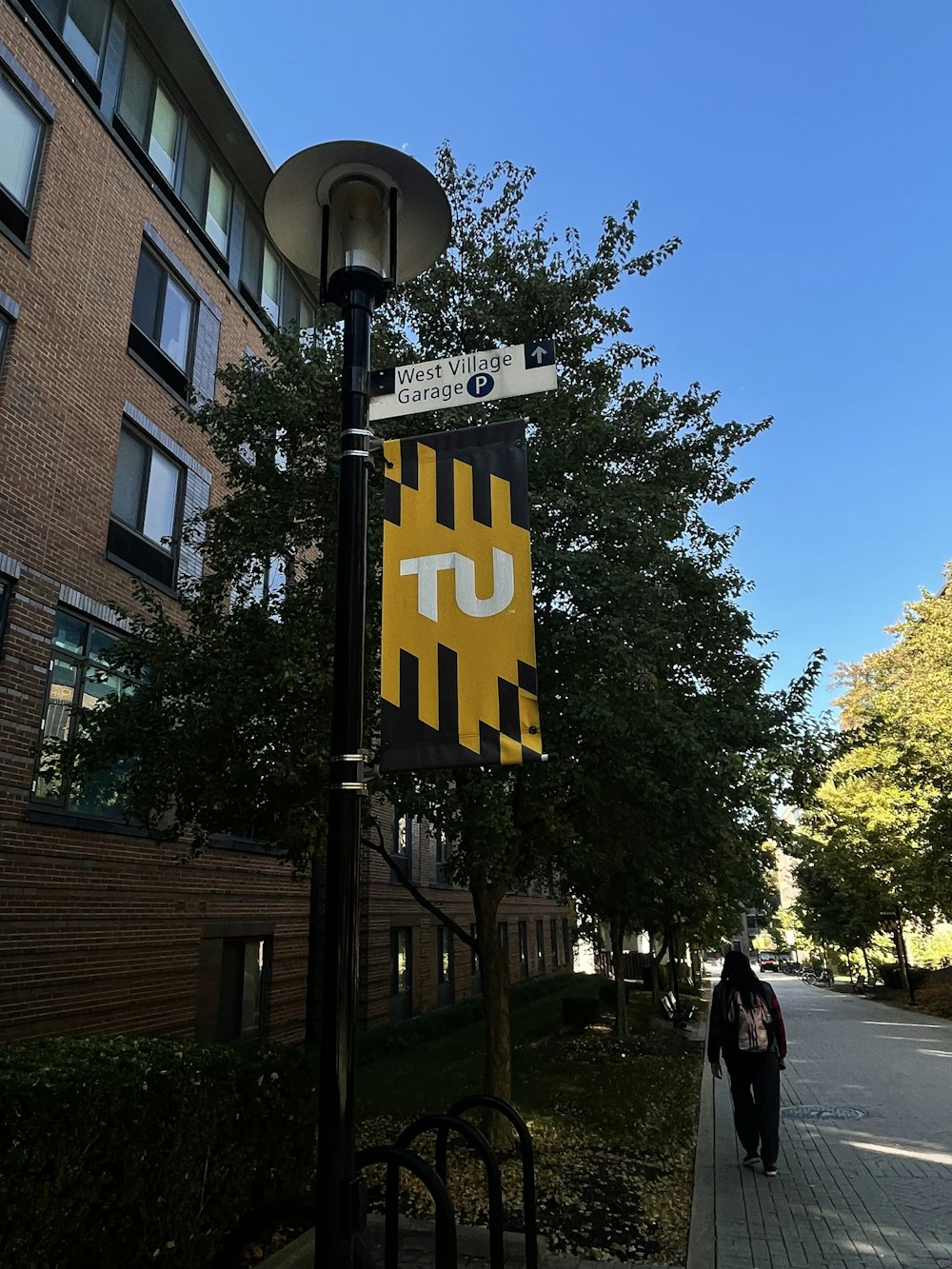 a street sign on a pole