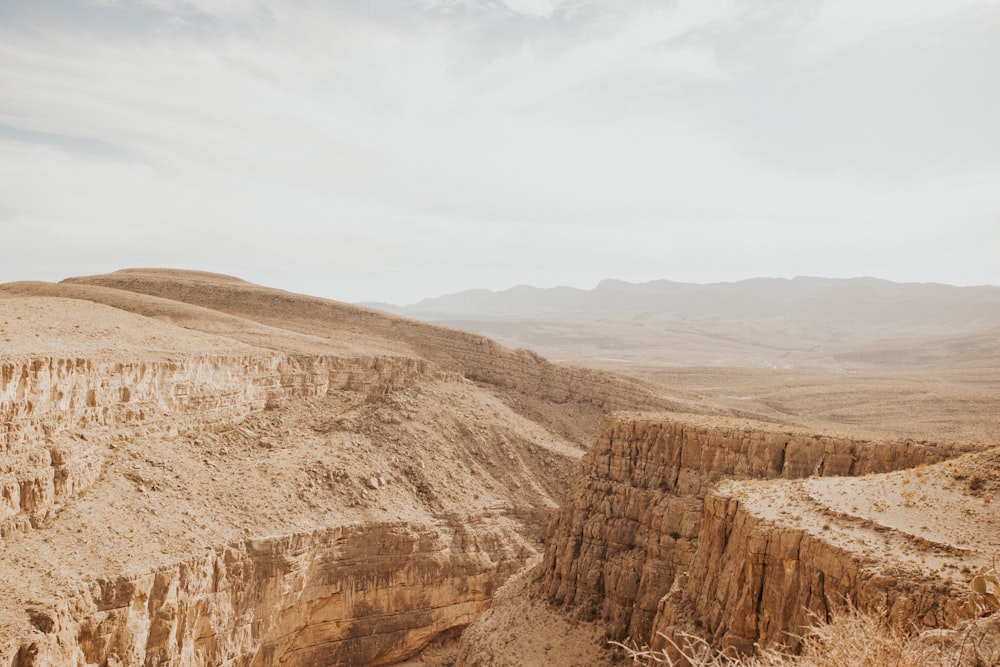 a large rocky landscape