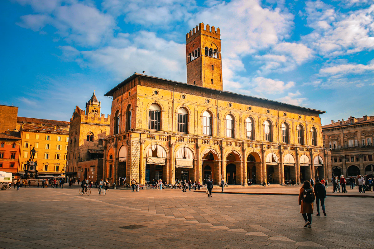 Piazza Maggiore a Bologna