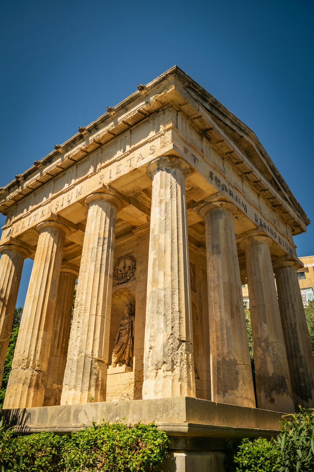 a large stone building