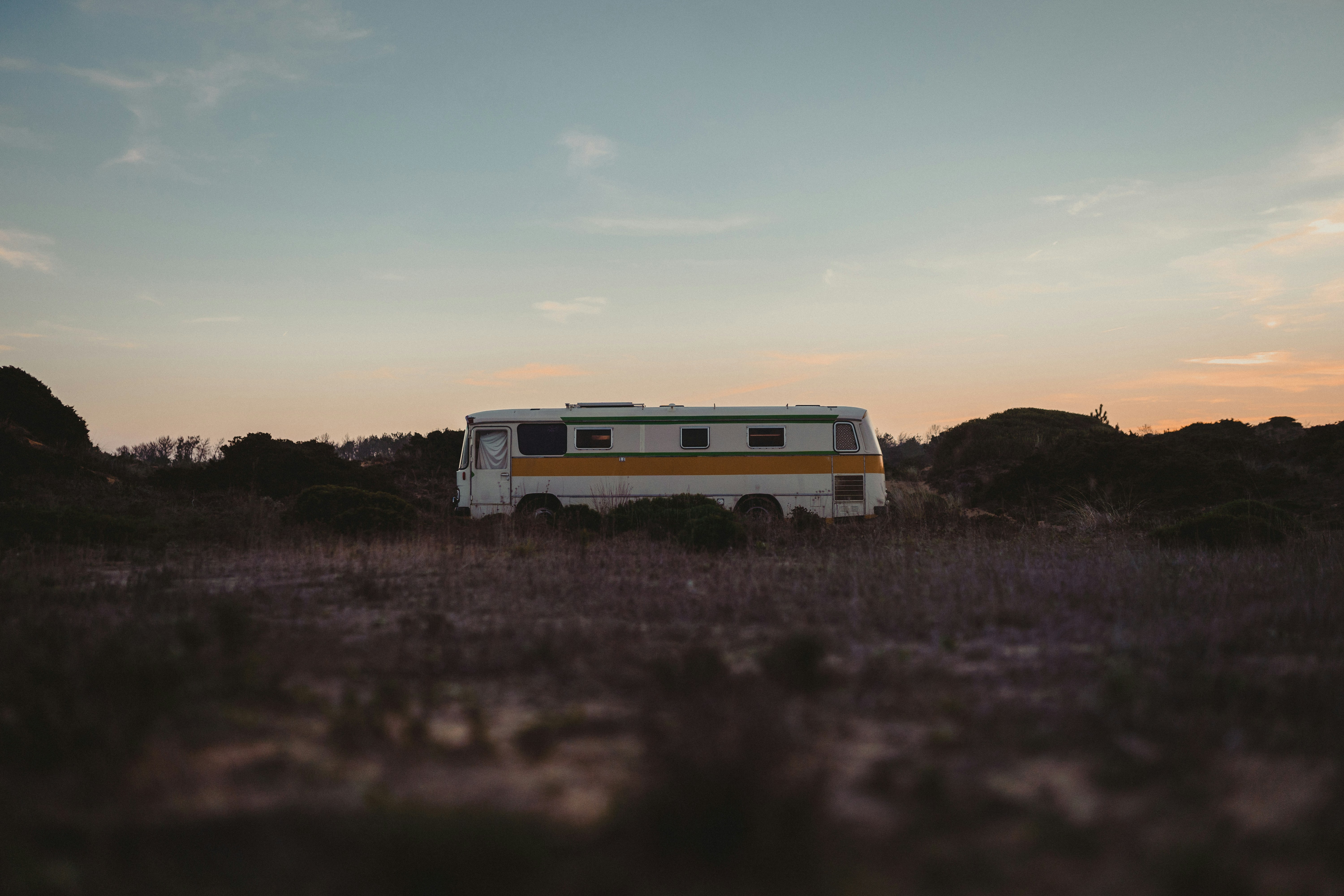 camper, adventure, nature, travel, freedom