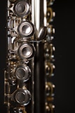 a close-up of a saxophone