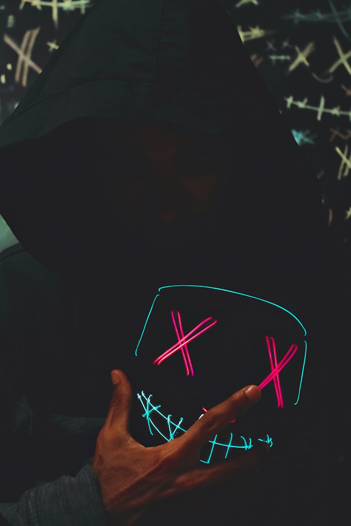 Neon Ronin Oversized Hoodie