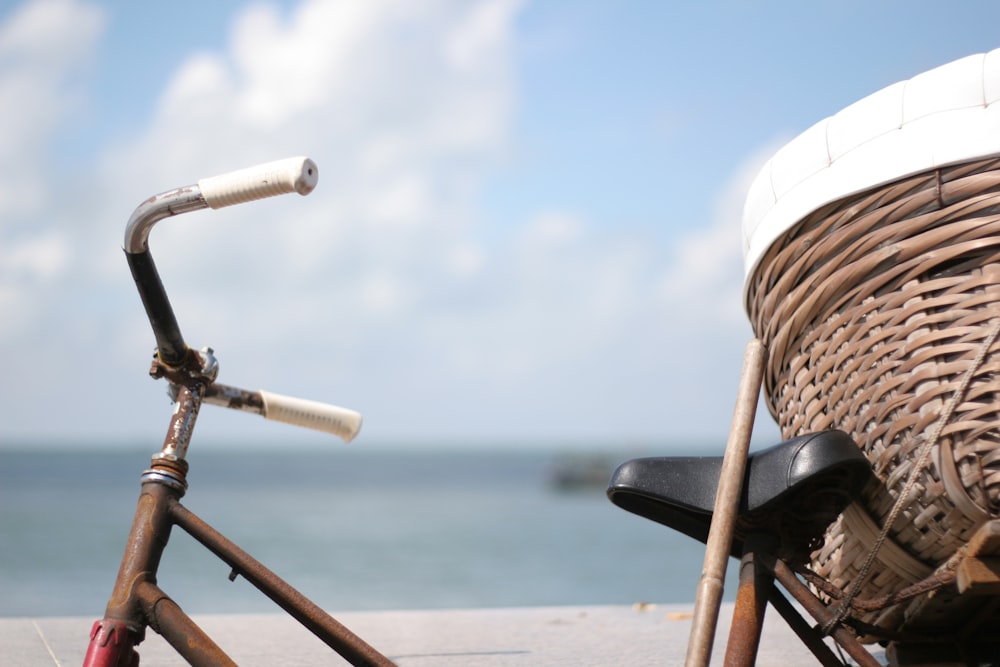 a fishing net on a boat