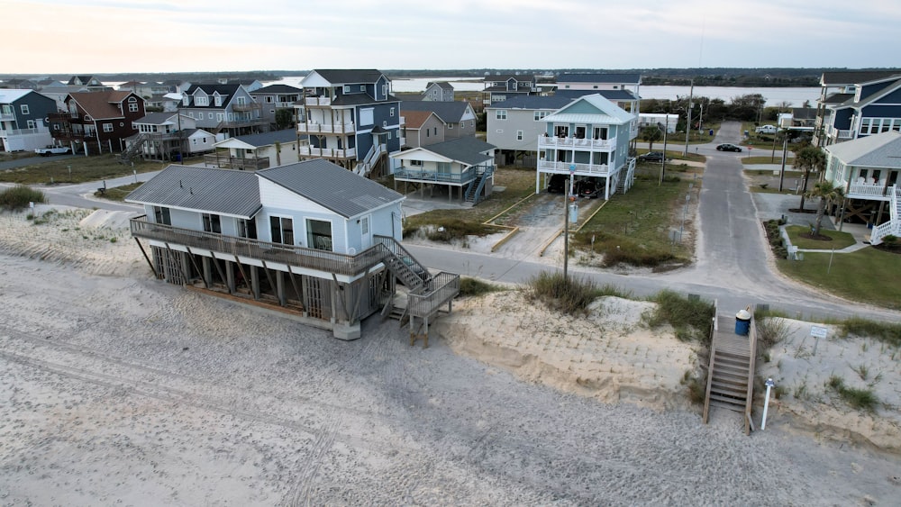 a group of houses