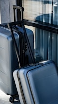 a couple of luggage bags