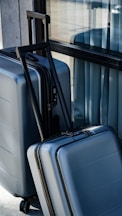 a couple of luggage bags