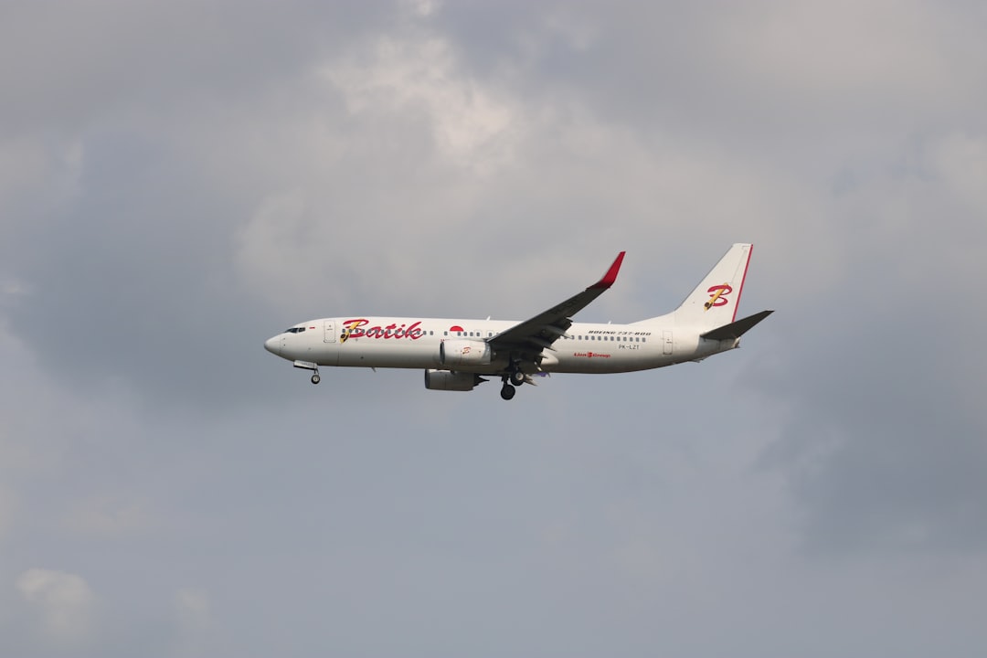 an airplane flying in the sky,