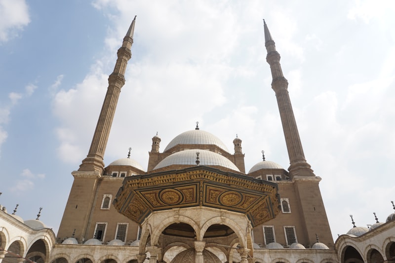 Mosque of Muhammad Ali at the Saladin Citadel overlooking Cairo