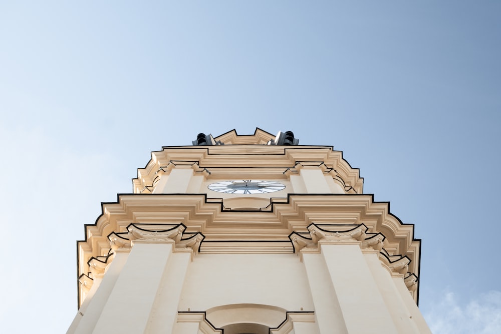 a building with a clock on it