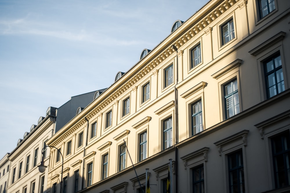 a building with windows