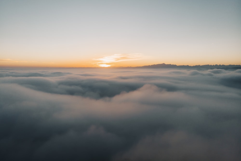 clouds in the sky