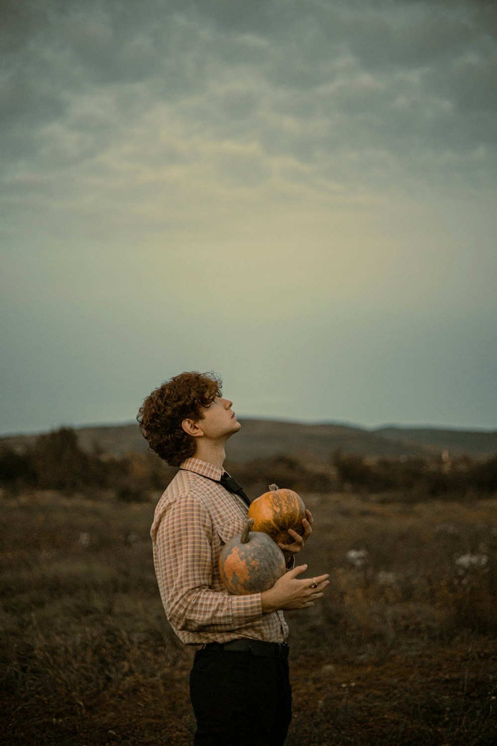 a man holding a baby