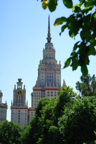 a clock tower on a building