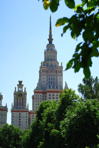 a clock tower on a building