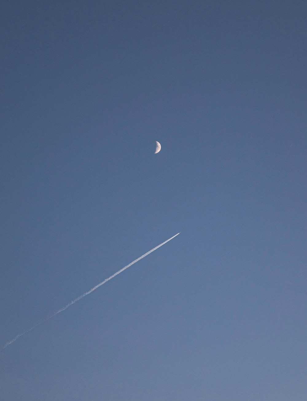 a plane flying in the sky