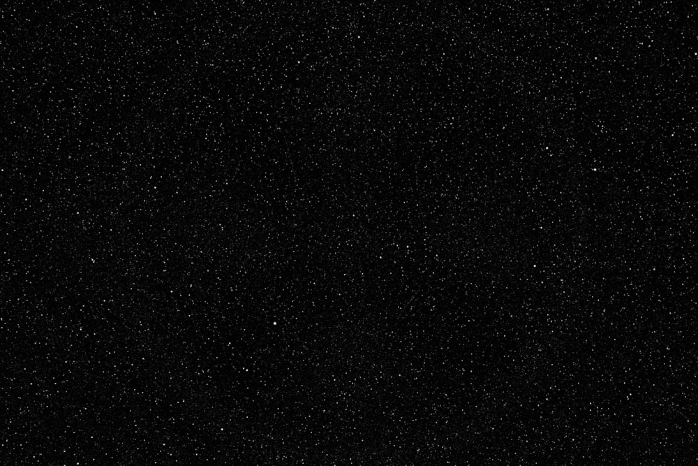a black sky with stars