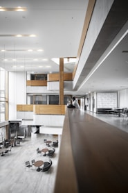 a person sitting at a desk