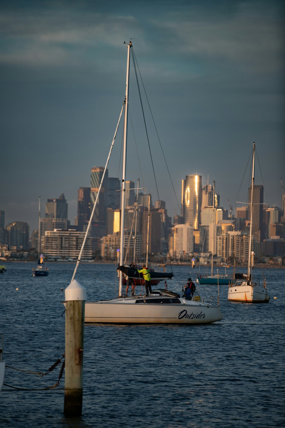 a group of people on a boat