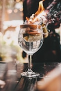 copa en un bar