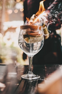 copa en un bar