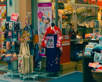 a store with a variety of clothing