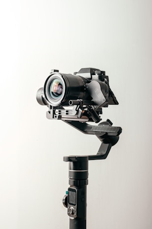 a camera on a tripod