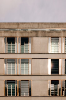 a building with windows