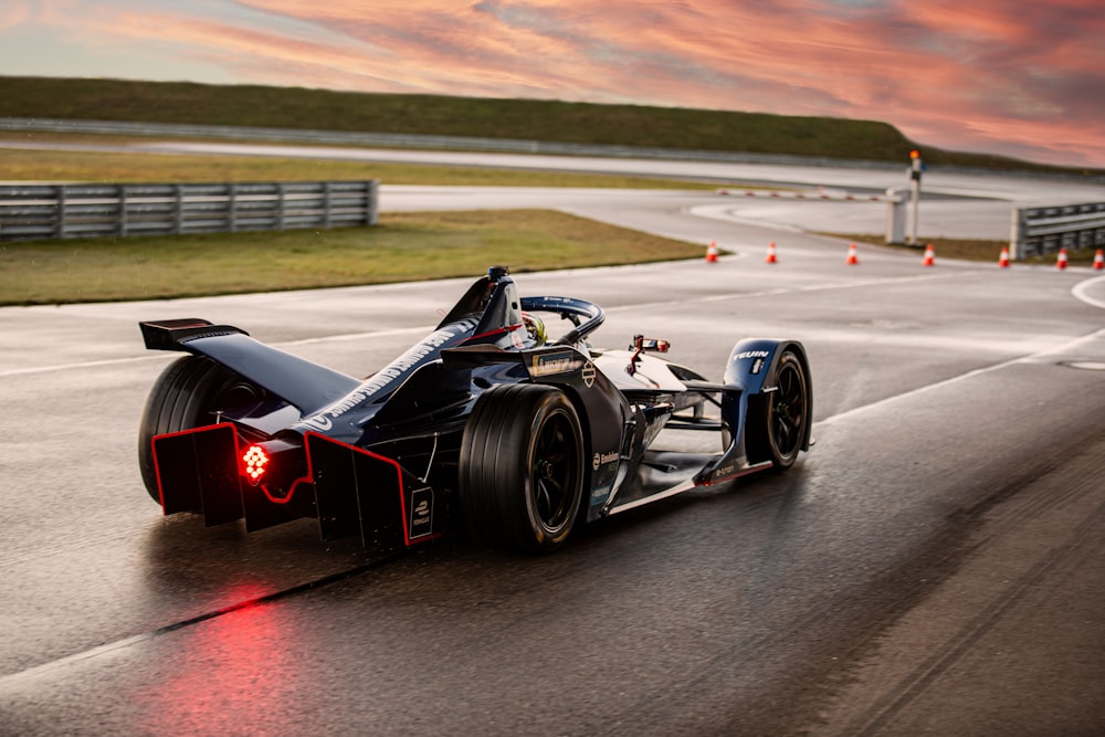 a race car on a track