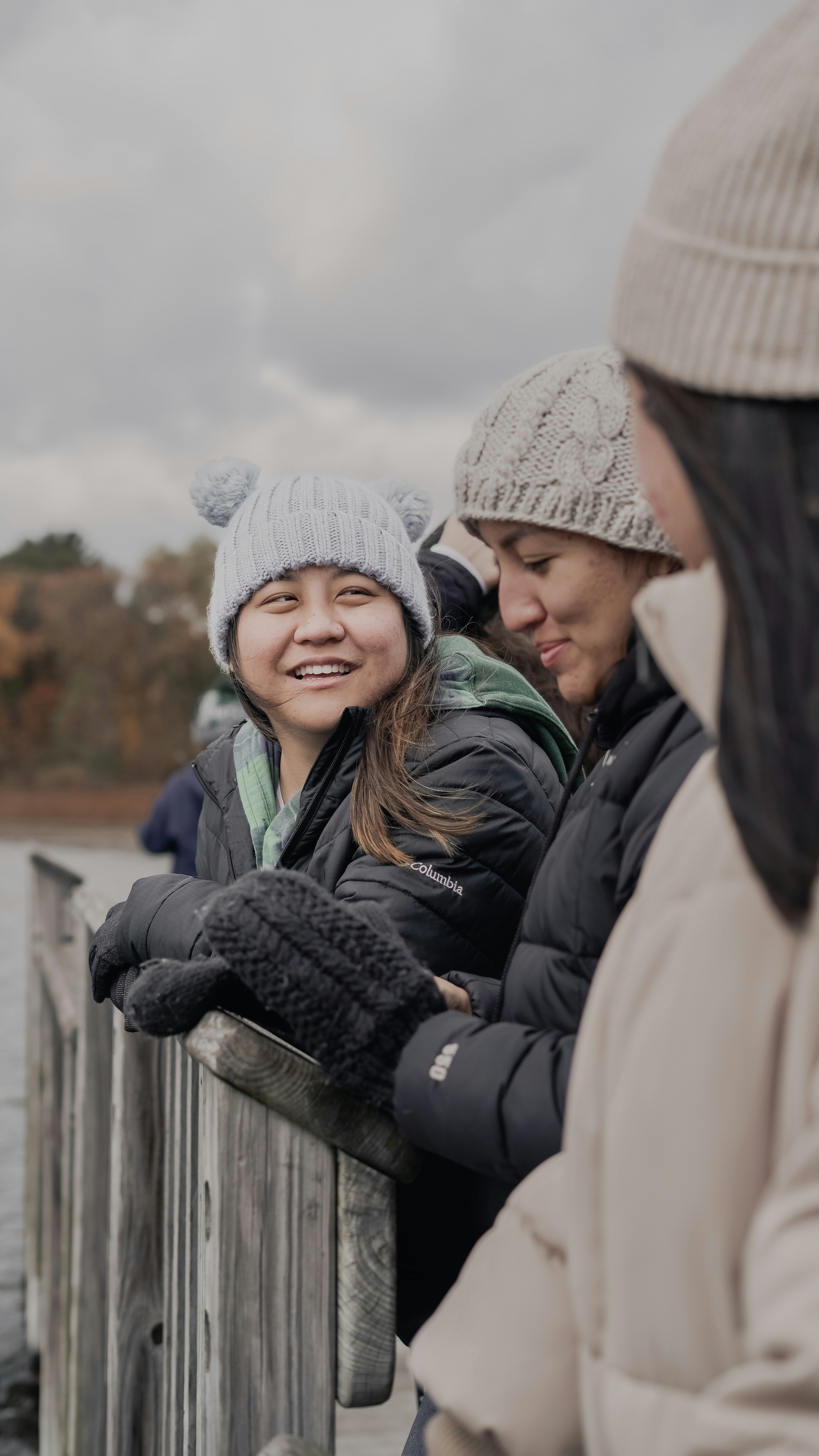 A stylish winter coat